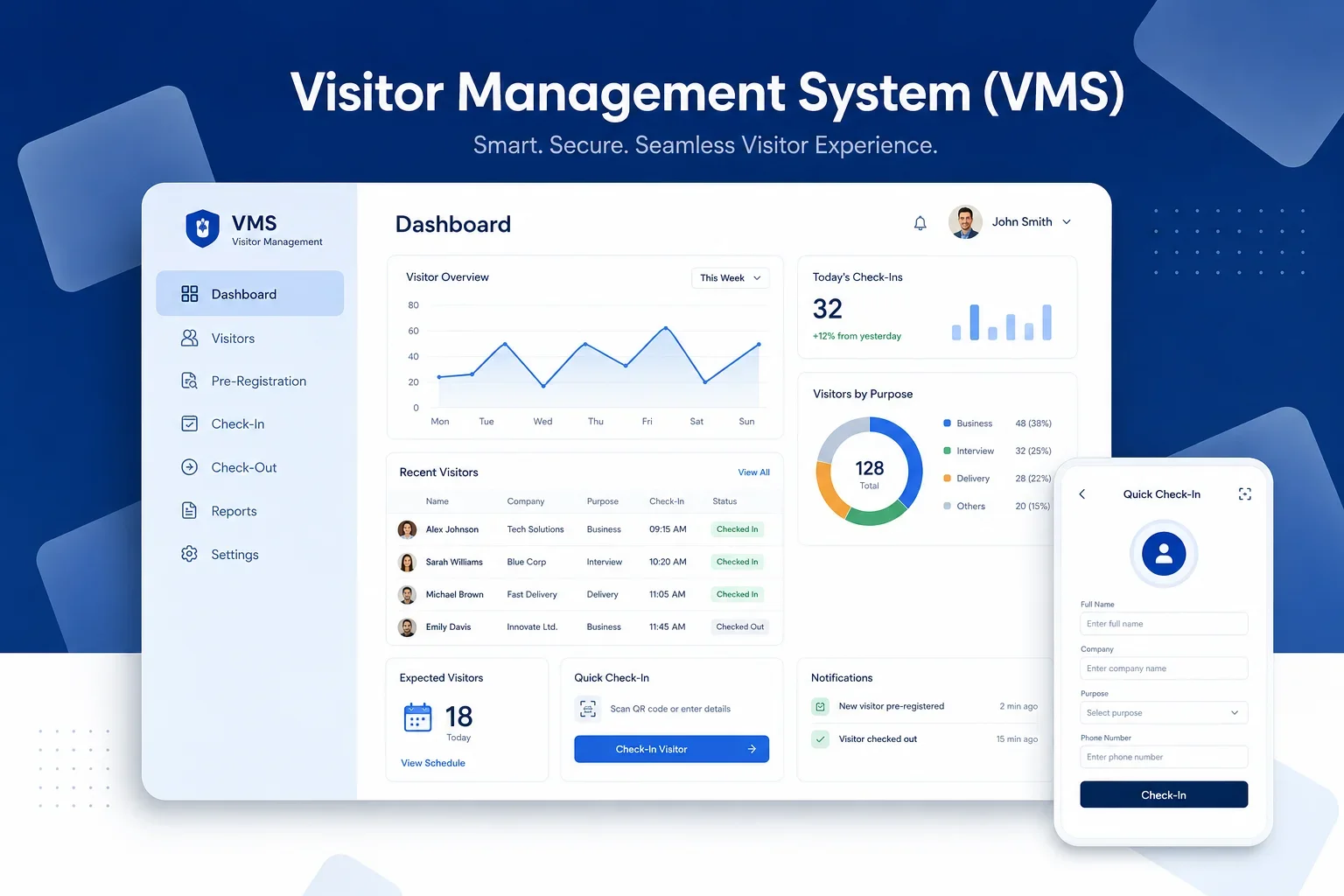 Visitor Management System (VMS)
